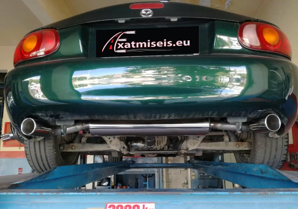mazda mx-5 1.6 custom back box left-right