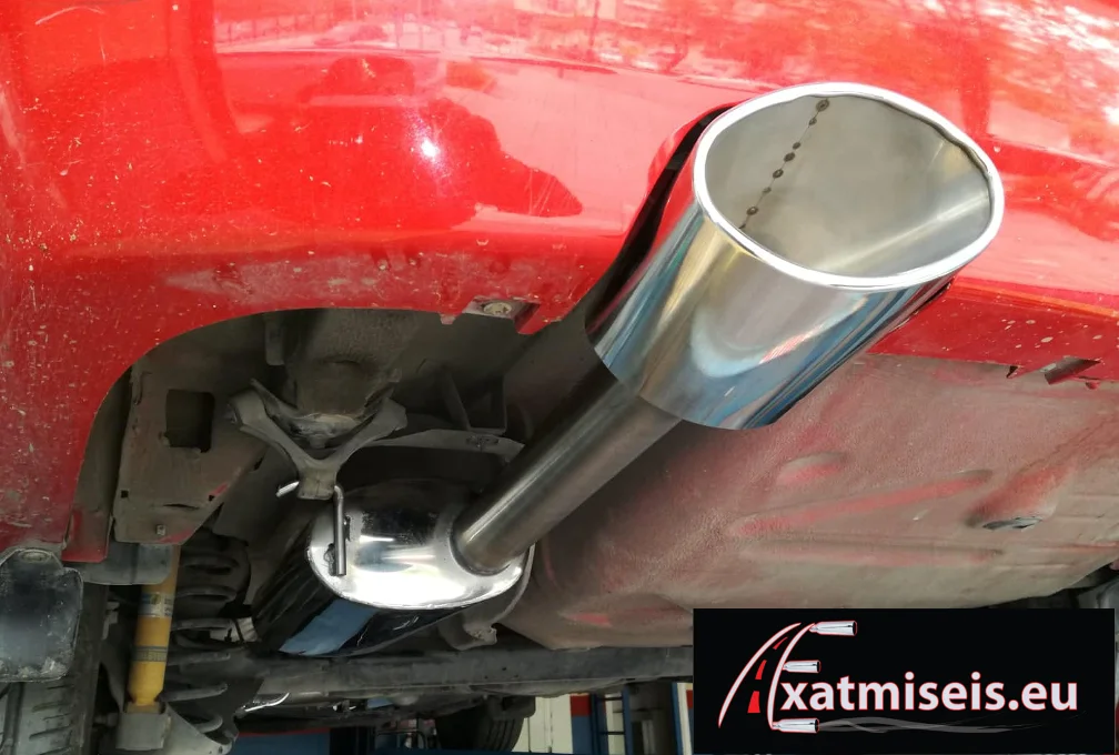 skoda octavia rs 1.8t custom back box