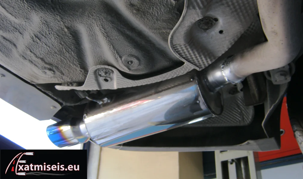 skoda superb 1.8 tsi; custom back box