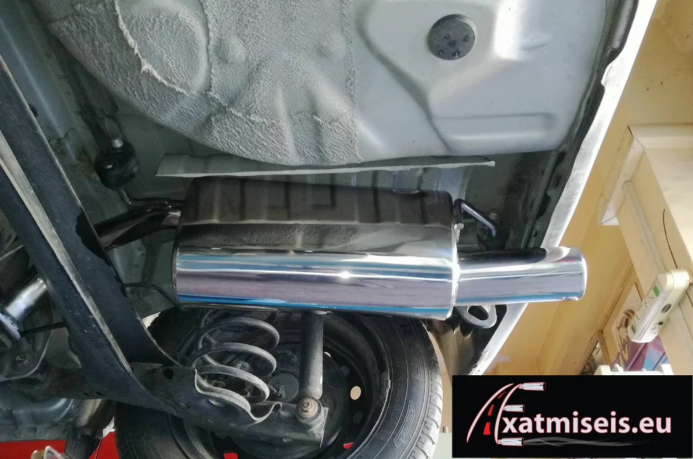 toyota yaris 1.3 bolt-on back box